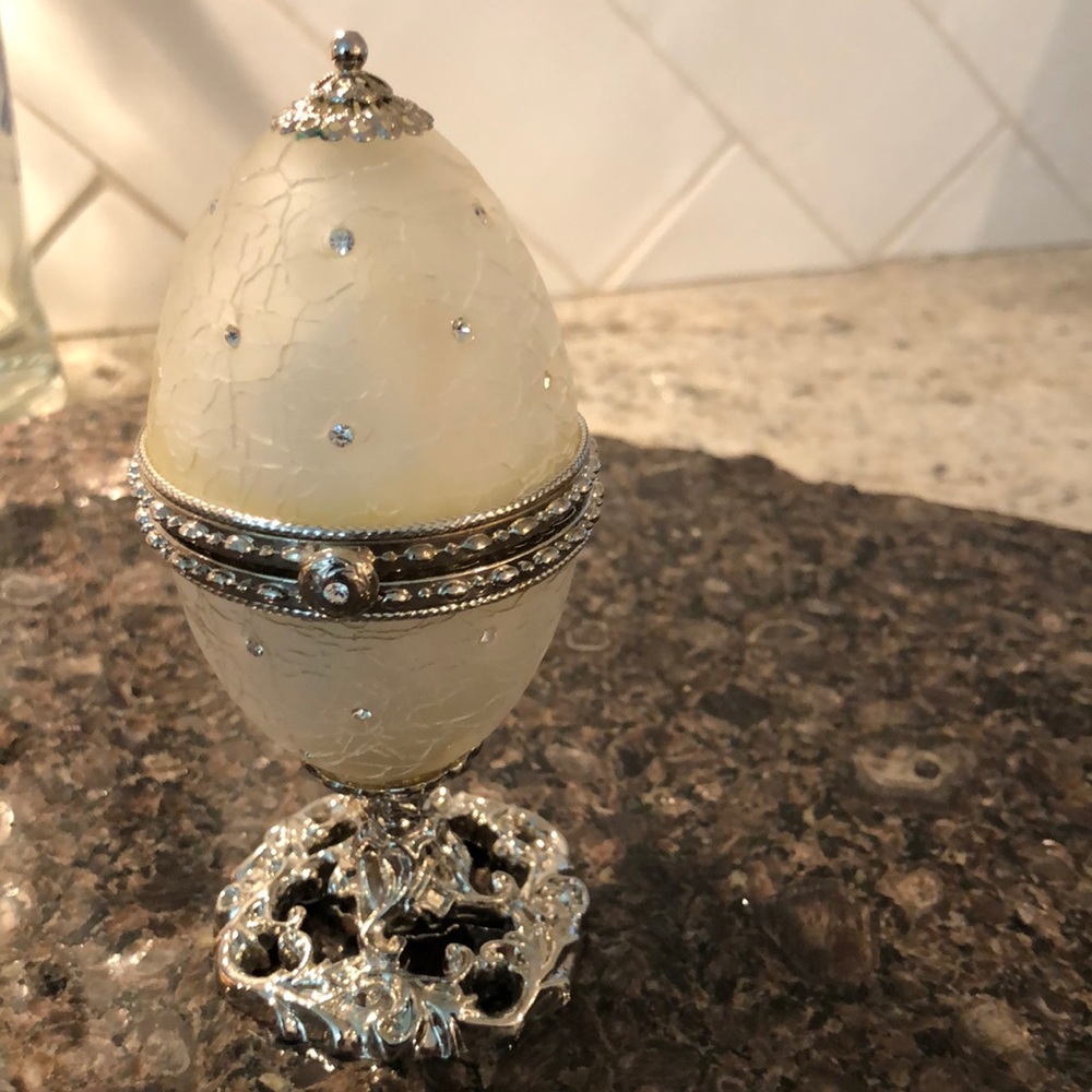 Unique Keepsake Egg Smolensk Kristall